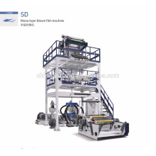 Ein-Schicht-Hochgeschwindigkeits-Blasfolienextruder Blasmaschine